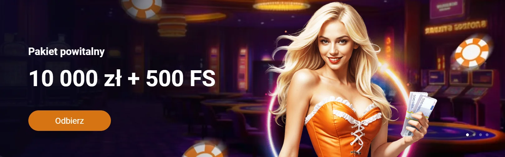 Pakiet powitalny Vox Casino