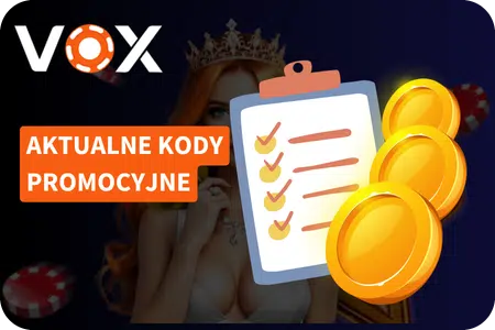 Aktualne kody promocyjne Vox Casino