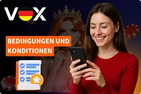 Vox Casino Bedingungen und Konditionen