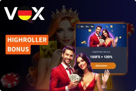 Vox Casino HighRoller Bonus