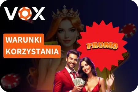 Warunki korzystania z kodu promocyjnego Vox Casino 