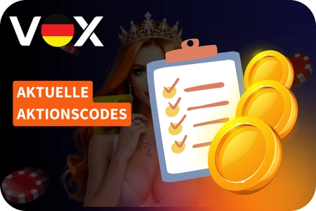 Aktuelle Promo-Codes von Vox Casino