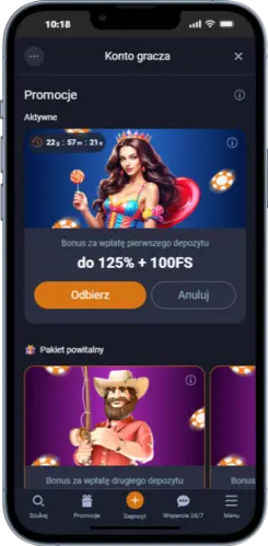 Krok 4 — Promocje i bonus