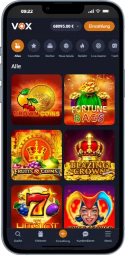 Schritt 5 — Slots und Spielstart